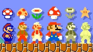 Super Mario Maker 2 - All Super Mario Bros. Power-Ups