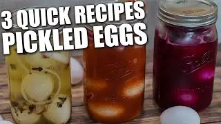 3 LOW CARB & QUICK PICKLED EGGS RECIPES