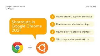 How to Create and Manage Shortcuts in Google Chrome Linux (Ubuntu)
