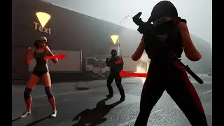 UE5 SideScroll Action Game (Day14)Rifle Weapon , New 2 AI test