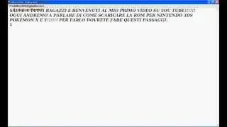 TUTORIAL #1:COME SCARICARE POKEMON X E Y GRATIS E IN ITALIANO