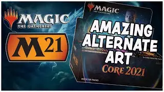 MTG CORE SET 2021 BOOSTER BOX OPENING - GREAT ALTERNATE ART PULL!!