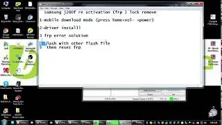 samsung j200f frp error solution