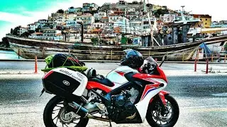 CBR 650F ile Kız Başıma Avrupa Turu - Kavala Yunanistan