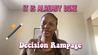 DECIDE IT IS ALREADY DONE RAMPAGE | MANIFEST IT, FINESSE IT WORKSHOP.COM |  LAW OF ASSUMPTION