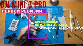 Dji Mini 3 PRO GPS not found, stabilizer locked after small fall.
