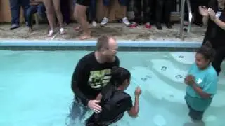 April 2014 Baptism