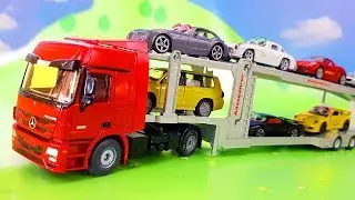 Мультики с Автовозами и Спецтехникой  Игрушечные машинки 🔴 Прямой эфир - ТаТаШоу