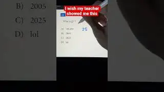 Mental Math | Square 2-Digit Numbers Ending in 5 | Math Hack Trick 