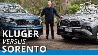 Toyota Kluger v Kia Sorento 2021 Comparison @carsales.com.au