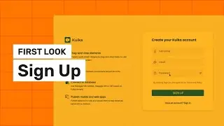 Kuika First Look - #2 Sign up