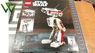 Timelapse of BD-1 Build | Star Wars | Lego
