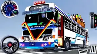 Ultimate Indian Luxury Bus Driving Simulator | Sri Lanka Roads | Android Gameplay #2"
