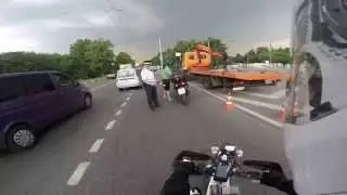 Реакция ДПС на электровелогибрид!