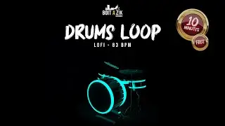 FREE DRUMS LOOP - Lofi Hip Hop  - 83 BPM 🥁