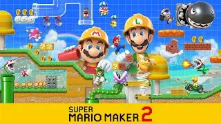 Yuzu Super Mario Maker 2 HD Nintendo Switch Emulator Gameplay Test