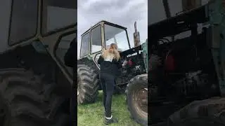 Трактористка 😃