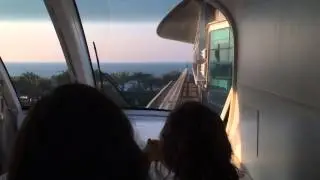 Дубай  Монорельса в Дубай.