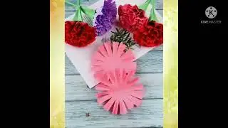 ГВОЗДИКА из бумаги
