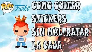 Como quitar Stickers sin maltratar la Caja