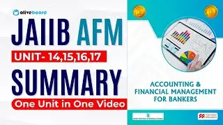JAIIB AFM Macmillan Book Summary | Unit - 14,15,16,17 | JAIIB Macmillan Book | AFM By Pradyumna Sir
