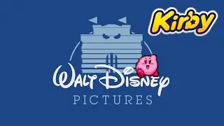 1985-2006 Walt Disney Pictures logo (Kirby style)