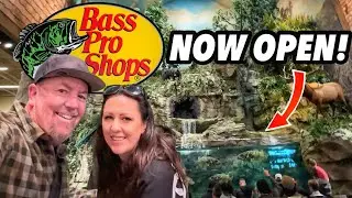 BASS PRO SHOPS NOW OPEN IN ORANGE COUNTY! Irvine, California New Store- Opening Week MASSIVE CROWDS!