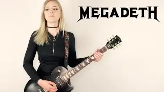 TORNADO OF SOULS - MEGADETH | SUBSCRIBER SPECIAL | Guitar Cover + Solo by Anna Cara