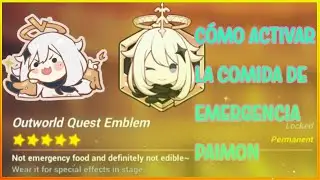 Cómo activar el emblema de Paimon (Outworld Quest Emblem) - Honkai Impact 3rd