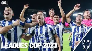 Todos los goles de Monterrey en la Leagues cup 2023- GOAL/ Cortesía @AppleTV @TUDNMexico