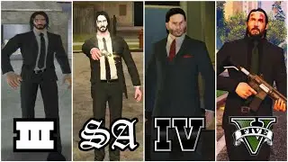 Evolution of John Wick in GTA Games | Keanu Reeves in GTA