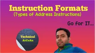 Instruction Formats | Address Instructions | Types of Address Instructions
