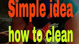 Simple idea how to clean white westing house window type aircon