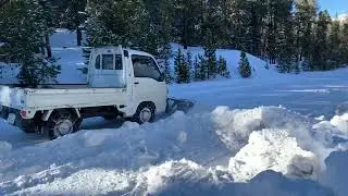 Subaru Sambar Snow Plow