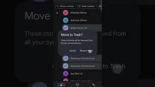 How to Delete Multiple Contacts in Android Phone 