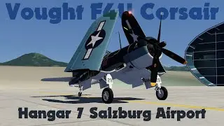 Vought #F4UCorsair at Hangar 7 | Salzburg Airport