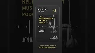 The Neurodivergent Musician Podcast - Episode #1 - Awareness #Shorts