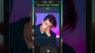 Vector yourself just in 15 sec #shorts #shortvideo #firstshortvideo #youtubeshort