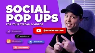 Create Social Pop Ups for Your Stream
