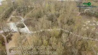 4K -video. Пролетая над парком в ЖК Скандинавия. https://vk.com/gkskandinavia