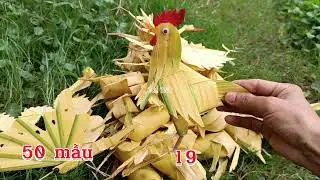 Kỷ lục lá dừa/ 50 sản phẩm từ lá dừa.