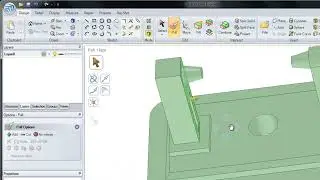 Pull tool guides, Sweep resolve, and Draft ||Ansys SpaceClaim Tutorial 