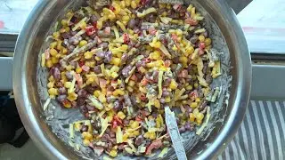 салат с фасолью  Вкусный салат на каждый день и не только!