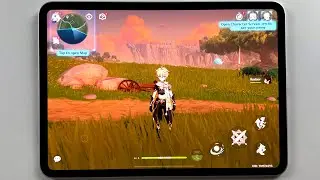 Genshin Impact iPad Pro M4 120fps Gameplay No Commentary