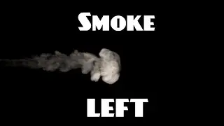 Smoke Left Overlay 60FPS [FREE DOWNLOAD] - Sony Vegas & After Effects