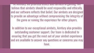 Get the Support You Need: Aimfury's Exceptional Customer Service