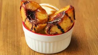 Grilled-Peach Sundaes in 15 Minutes or Less • Tasty Recipes