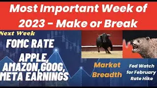 The Most Important Week of 2023 for Stock Market - Week of Feb 3 2023