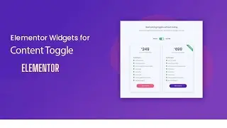 How to Use the Elementor Toggle Widget