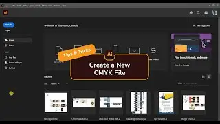 How to Create a New CMYK File in Adobe Illustrator